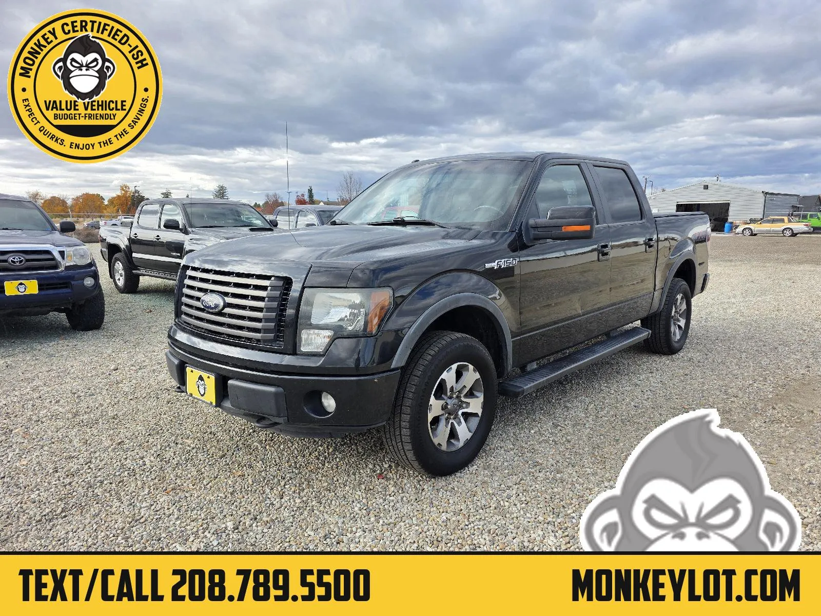 Black 2012 Ford F-150 FX4 for sale in Boise, ID