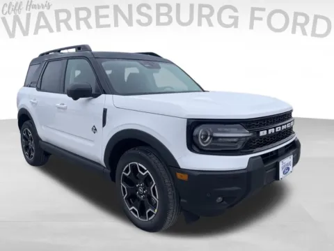 White 2025 Ford Bronco Sport Outer Banks for sale in Warrensburg, MO
