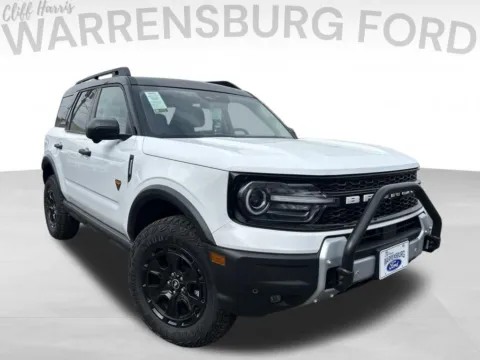 White 2025 Ford Bronco Sport Badlands for sale in Warrensburg, MO