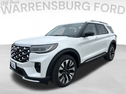Another view of 2026 Ford Explorer Platinum for sale in Warrensburg, MO at Warrensburg Ford