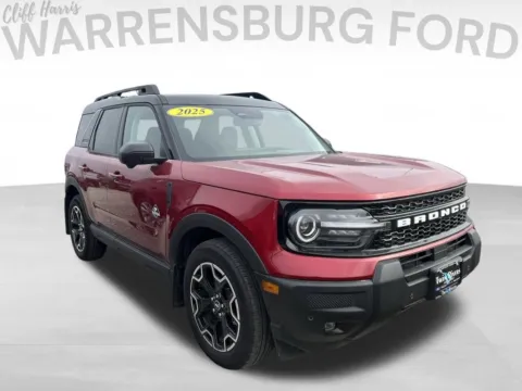 Red 2025 Ford Bronco Sport Outer Banks for sale in Warrensburg, MO
