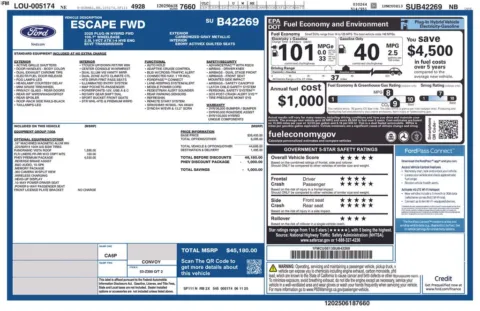 Another view of 2025 Ford Escape Plug-In Hybrid for sale in Warrensburg, MO at Warrensburg Ford