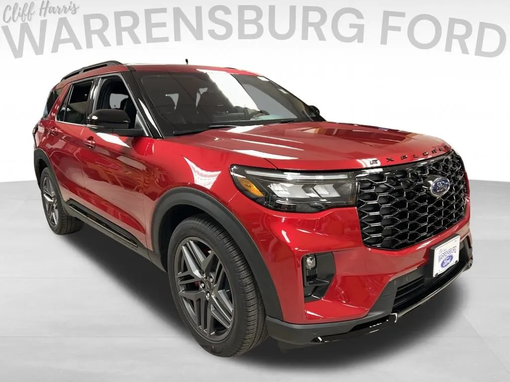 Red 2026 Ford Explorer ST for sale in Warrensburg, MO