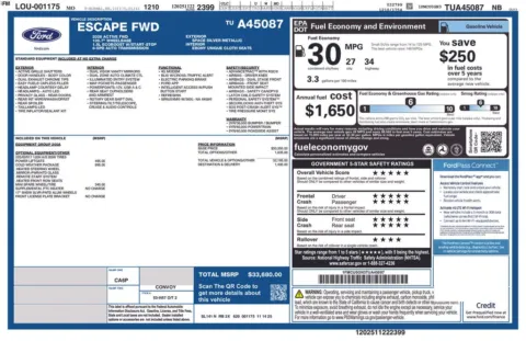 Another view of 2026 Ford Escape Active for sale in Warrensburg, MO at Warrensburg Ford