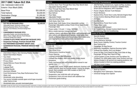 Another view of 2017 GMC Yukon SLE for sale in Warrensburg, MO at Warrensburg Ford