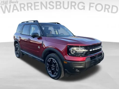 Red 2025 Ford Bronco Sport Outer Banks for sale in Warrensburg, MO