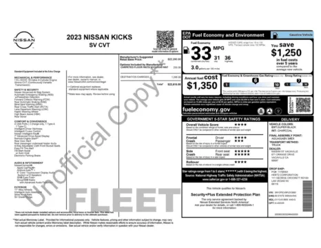 Another view of 2023 Nissan Kicks SV for sale in Warrensburg, MO at Warrensburg Ford