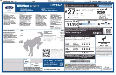 More photos of 2025 Ford Bronco Sport Big Bend at Warrensburg Ford, MO