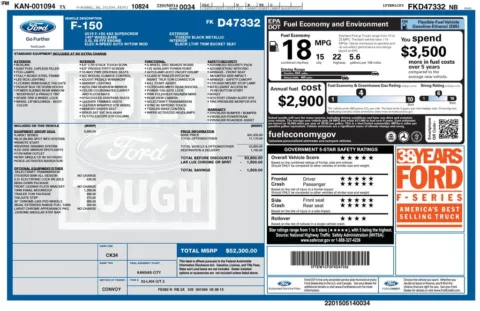 Another view of 2015 Ford F-150 Lariat for sale in Warrensburg, MO at Warrensburg Ford