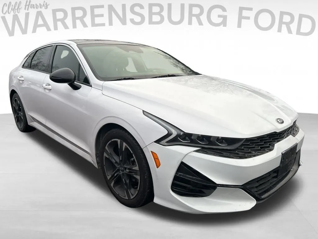 Used 2021 Kia K5 GT-Line with VIN 5XXG64J28MG057944 for sale in Kansas City