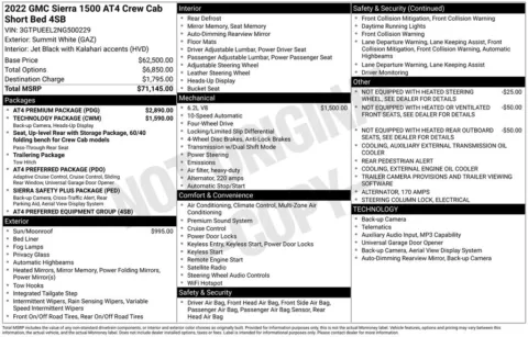 Another view of 2022 GMC Sierra 1500 AT4 for sale in Warrensburg, MO at Warrensburg Ford