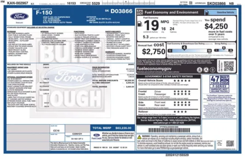 Another view of 2025 Ford F-150 XLT for sale in Warrensburg, MO at Warrensburg Ford