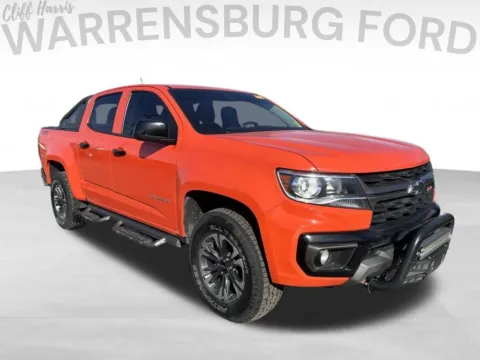 Orange 2021 Chevrolet Colorado Z71 for sale in Warrensburg, MO