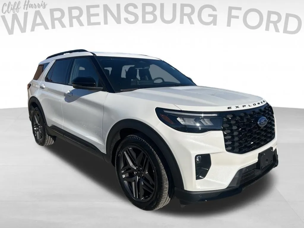 White 2026 Ford Explorer ST for sale in Warrensburg, MO