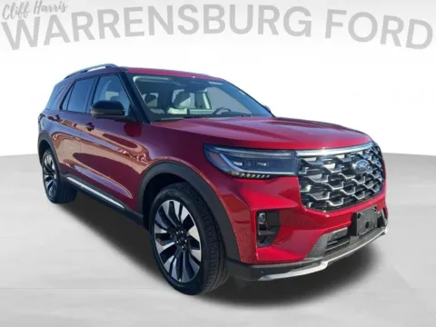 Red 2026 Ford Explorer Platinum for sale in Warrensburg, MO