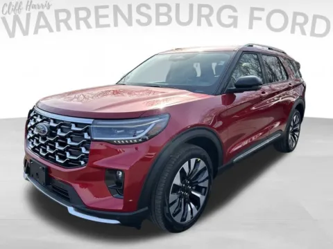 Another view of 2026 Ford Explorer Platinum for sale in Warrensburg, MO at Warrensburg Ford