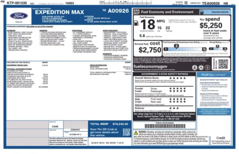 Another view of 2026 Ford Expedition Max Active for sale in Warrensburg, MO at Warrensburg Ford