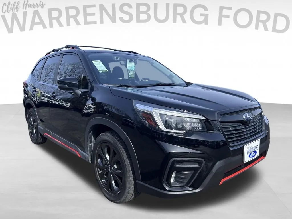 Used 2021 Subaru Forester Sport with VIN JF2SKARC5MH443064 for sale in Kansas City