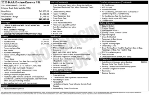 Another view of 2020 Buick Enclave Essence for sale in Warrensburg, MO at Warrensburg Ford