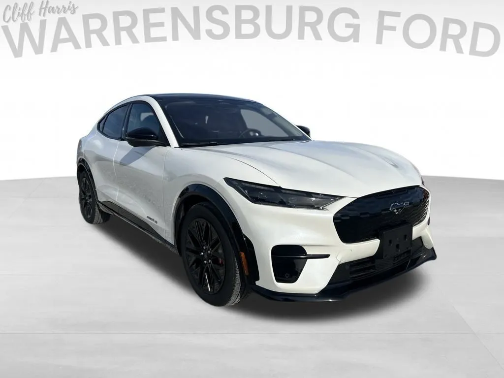 White 2025 Ford Mustang Mach-E Premium for sale in Warrensburg, MO