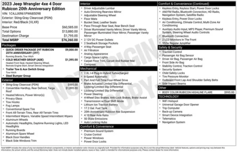 Another view of 2023 Jeep Wrangler for sale in Warrensburg, MO at Warrensburg Ford