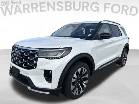 Another view of 2026 Ford Explorer Platinum for sale in Warrensburg, MO at Warrensburg Ford