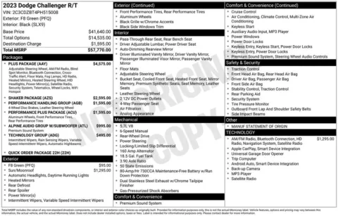 Another view of 2023 Dodge Challenger R/T for sale in Warrensburg, MO at Warrensburg Ford