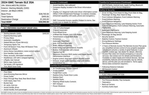 Photos of 2024 GMC Terrain SLE for sale in Warrensburg, MO at Warrensburg Ford