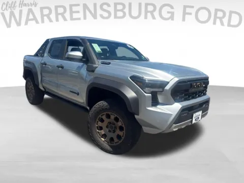Silver 2024 Toyota Tacoma Hybrid Trailhunter for sale in Warrensburg, MO