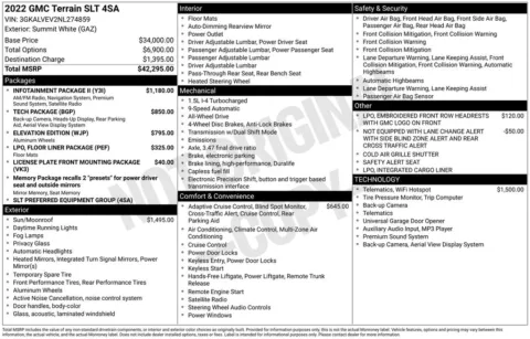 Another view of 2022 GMC Terrain SLT for sale in Warrensburg, MO at Warrensburg Ford