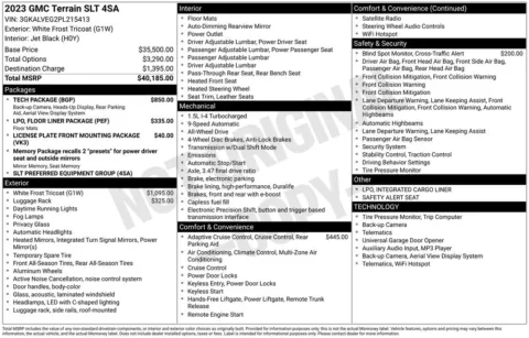 Another view of 2023 GMC Terrain SLT for sale in Warrensburg, MO at Warrensburg Ford