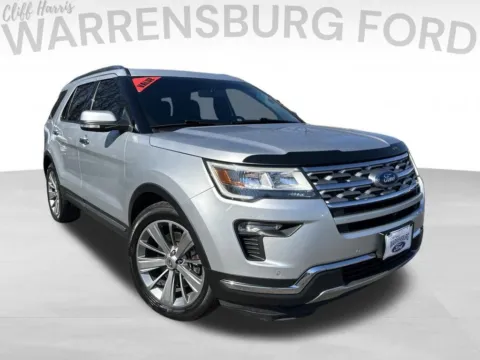 Silver 2018 Ford Explorer Limited for sale in Warrensburg, MO