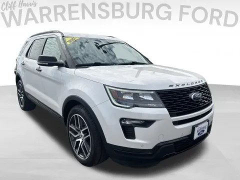 White 2019 Ford Explorer Sport for sale in Warrensburg, MO