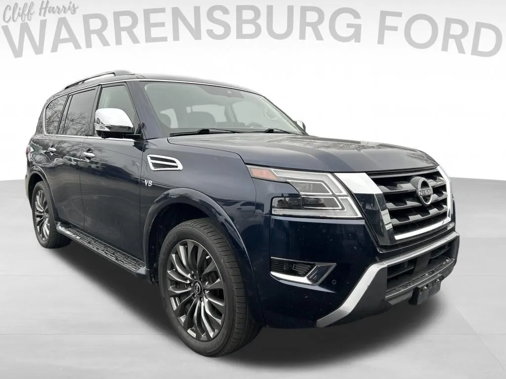 Used 2022 Nissan Armada Platinum with VIN JN8AY2DB4N9810064 for sale in Kansas City