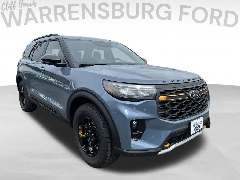 Blue 2026 Ford Explorer Tremor for sale in Warrensburg, MO