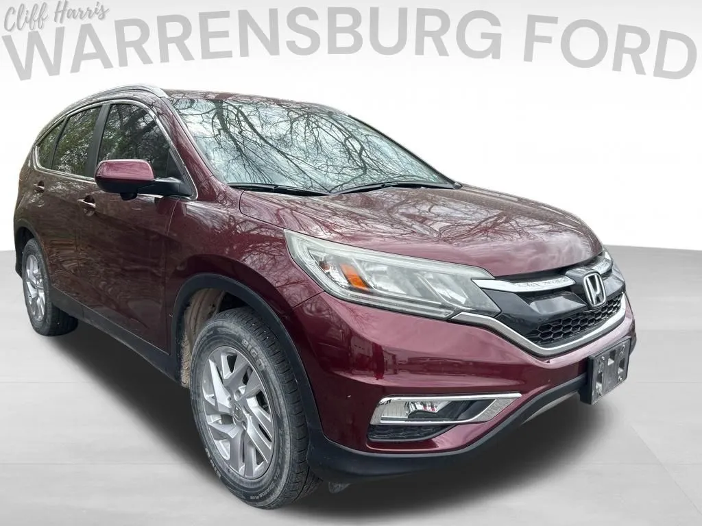 Used 2015 Honda CR-V EX-L with VIN 2HKRM4H77FH618531 for sale in Kansas City