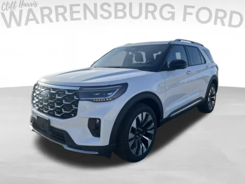 Another view of 2026 Ford Explorer Platinum for sale in Warrensburg, MO at Warrensburg Ford