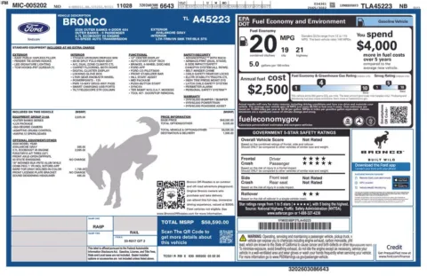 Another view of 2026 Ford Bronco Outer Banks for sale in Warrensburg, MO at Warrensburg Ford