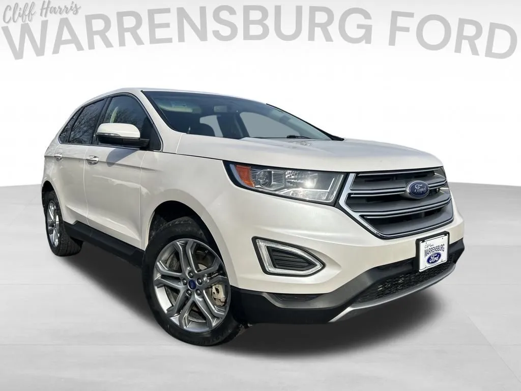 Used 2017 Ford Edge Titanium with VIN 2FMPK4K85HBC70110 for sale in Kansas City