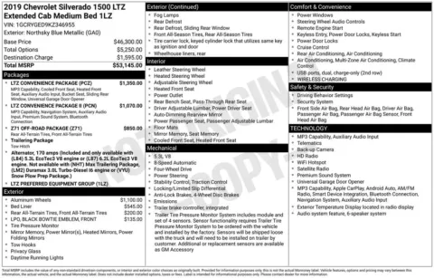 Another view of 2019 Chevrolet Silverado 1500 LTZ for sale in Warrensburg, MO at Warrensburg Ford