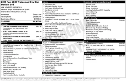 Another view of 2016 Ram 2500 Tradesman for sale in Warrensburg, MO at Warrensburg Ford