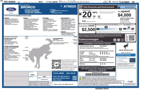 Another view of 2026 Ford Bronco Big Bend for sale in Warrensburg, MO at Warrensburg Ford