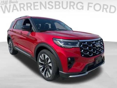 Red 2026 Ford Explorer Platinum for sale in Warrensburg, MO