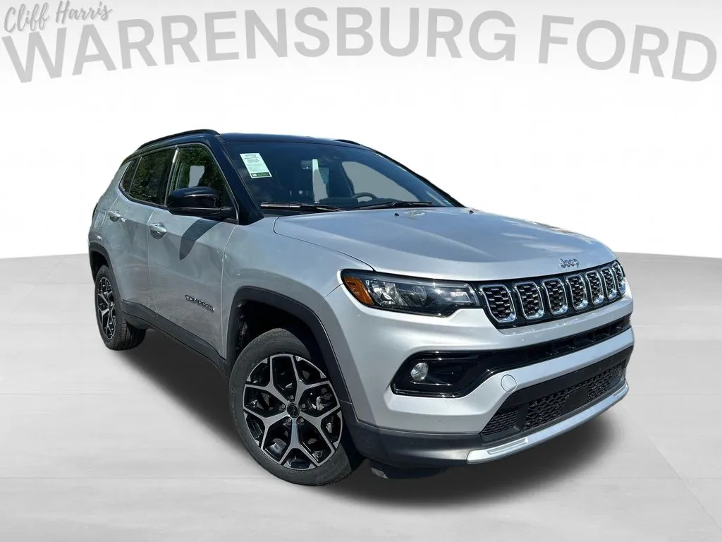 Silver 2025 Jeep Compass Limited for sale in Warrensburg, MO