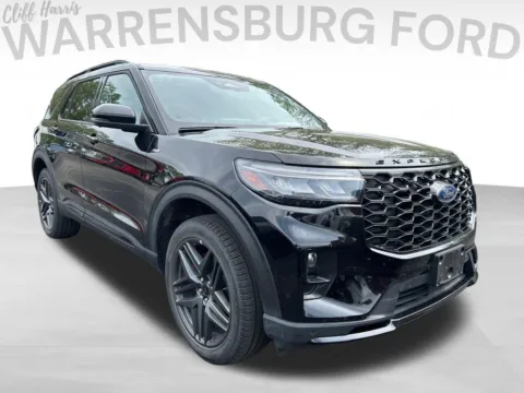 Black 2025 Ford Explorer ST-Line for sale in Warrensburg, MO