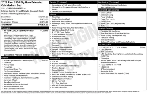 Another view of 2022 Ram 1500 Big Horn/Lone Star for sale in Warrensburg, MO at Warrensburg Ford