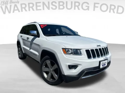 White 2015 Jeep Grand Cherokee Limited for sale in Warrensburg, MO