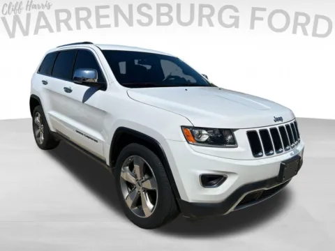 White 2015 Jeep Grand Cherokee Limited for sale in Warrensburg, MO
