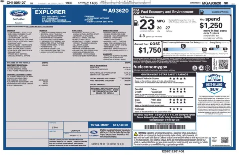 Another view of 2021 Ford Explorer XLT for sale in Warrensburg, MO at Warrensburg Ford