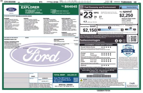 Another view of 2026 Ford Explorer Active for sale in Warrensburg, MO at Warrensburg Ford